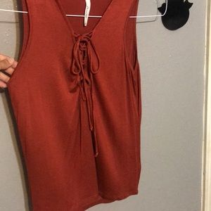 Burnt Orange tank top